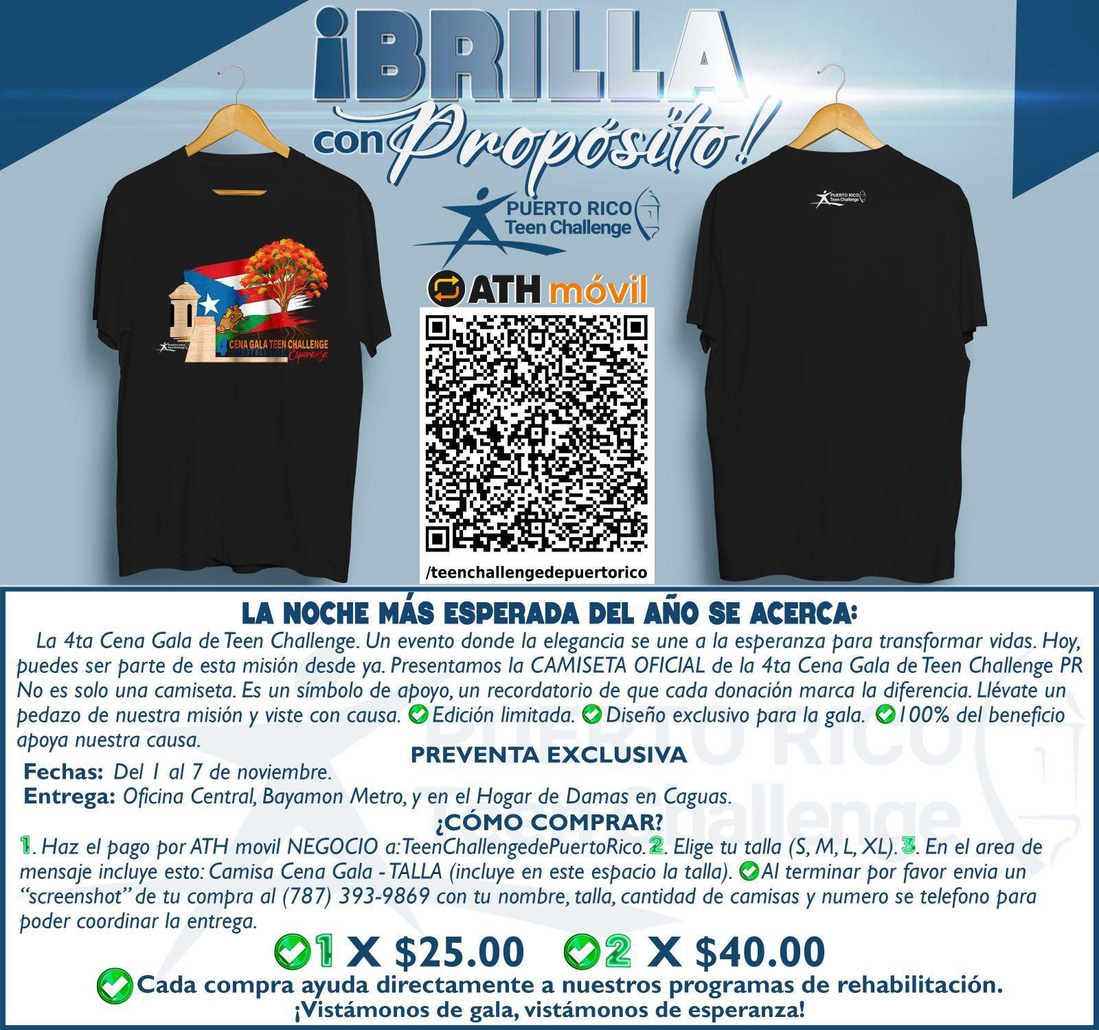 Camiseta oficial Cena de Gala