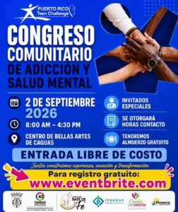 Congreso comunitario de adiccion y salud mental